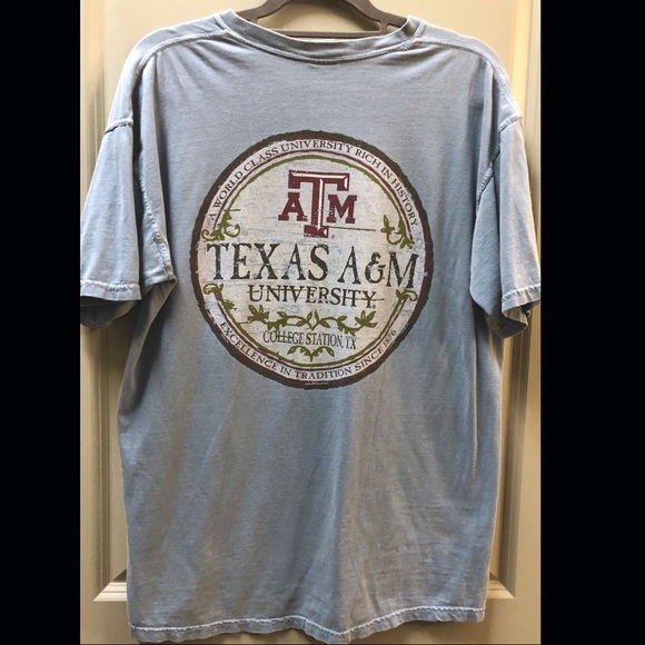 Comfort Colors Texas Am Tshirt | Poshmark